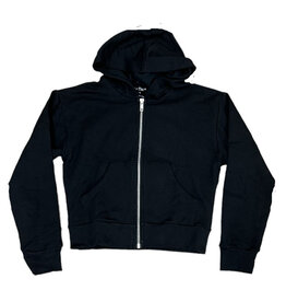 FBZ Soft Fleece Blk Zip Hoodie