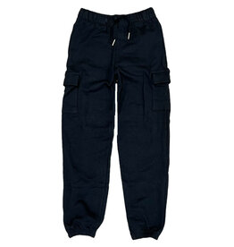 FBZ Soft Fleece Blk Cargo Sweatpant