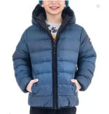 Appaman Blue Wave Reversible Puffer Coat