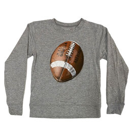 Wes and Willy Football Crewnk Pullover