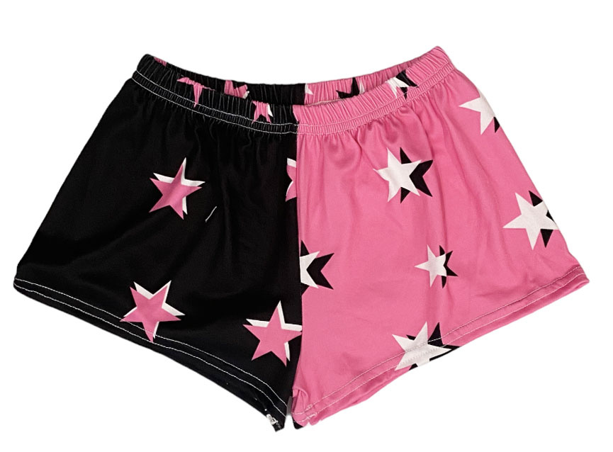 Socially Royal Pink Stars Shorts