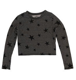 T2Love Char Star Crop Top w/Thumbholes