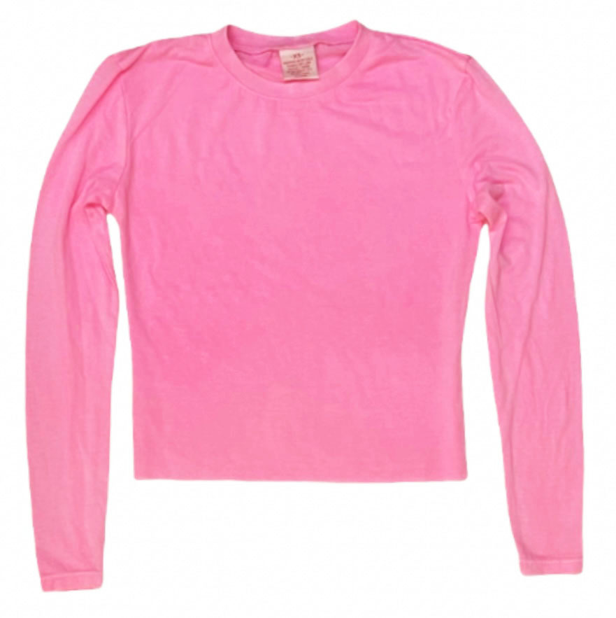 Firehouse Neon Pink LS Tee