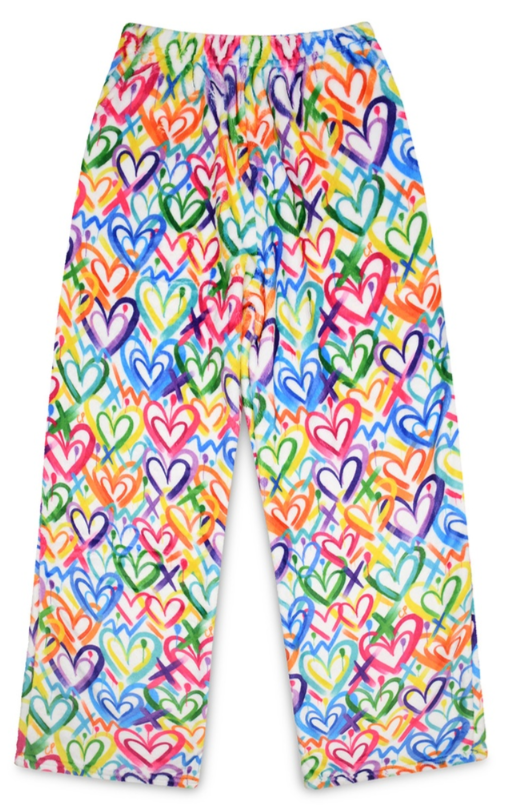 Corey Paige Hearts Plush Pants