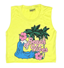 Firehouse Neon Yellow Beach Vibe Tank