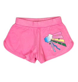 Firehouse Pink Rainbow Sky Shorts