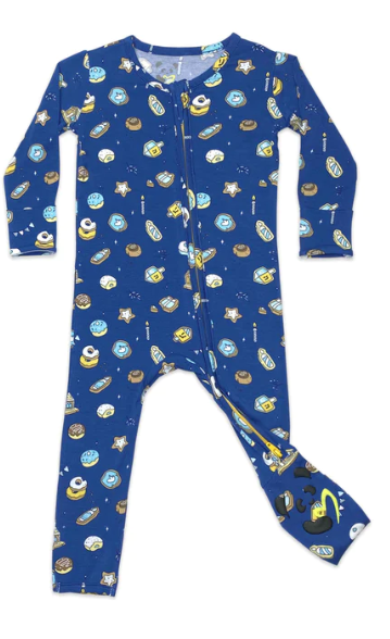 BellaBu Bear Hanukkah Cookies Footie