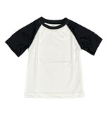 Mish Blk/Wht Grey Trim Rashguard