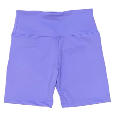 Dori Violet High Rise Matte Spandex Bike Shorts