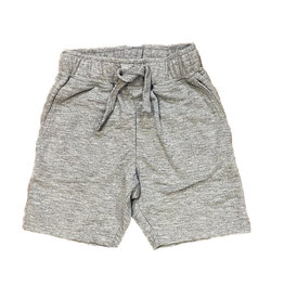 Mish Solid Comfy Pocket Shorts-H Grey