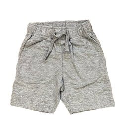 Mish Solid Comfy Infant Pocket Shorts-H Grey