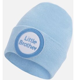 Ily Bean Blue Little Brother Newborn Hat