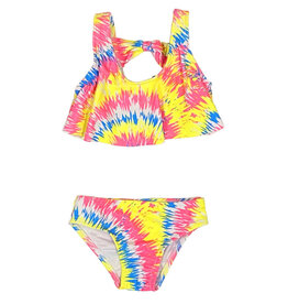 Coral & Reef Sunburst Infant Flounce 2 pc Swimsuit