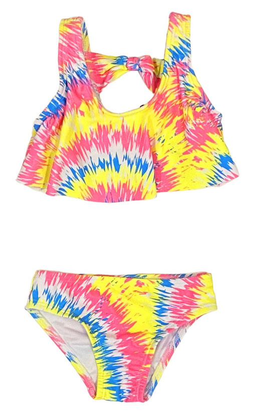 Coral & Reef Sunburst Infant Flounce 2 pc Swimsuit
