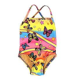 Cruz Butterflies & Stars Infant Swimsuit