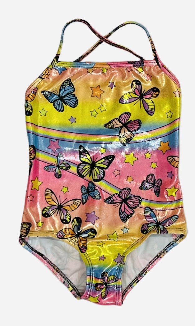 Cruz Sparkle Butterflies & Stars Swimsuit