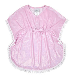 Flap Happy Pink Sparkle Infant Coverup Dress