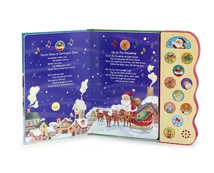 Christmas Songs Interactive Book
