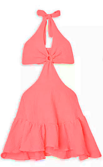 Peixoto Neon Watermelon Ariel Dress
