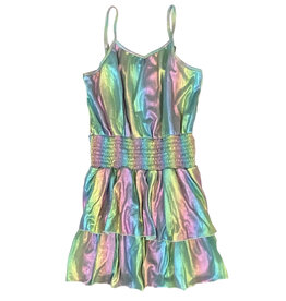 FBZ Light Rainbow Metallic Dress