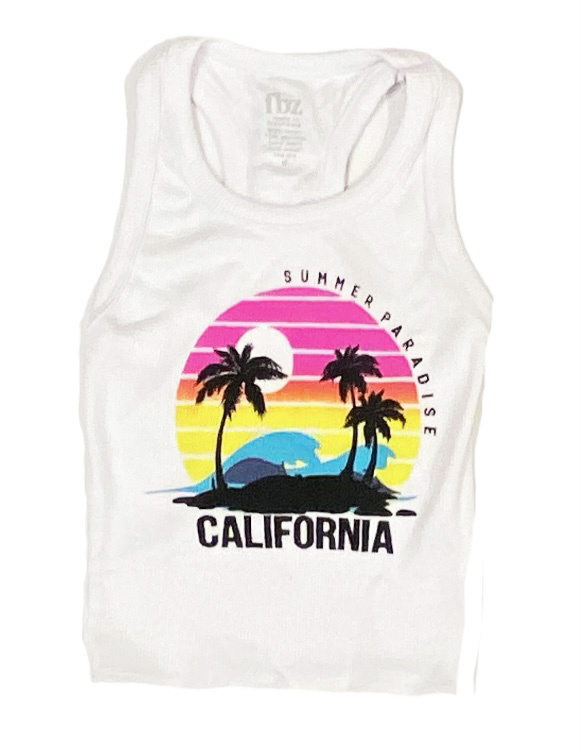 FBZ California Sunset Tank Rop