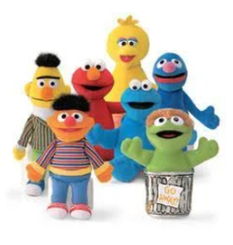 Sesame Street Mini Bean Bag Plush Characters