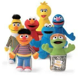 Sesame Street Mini Bean Bag Plush Characters