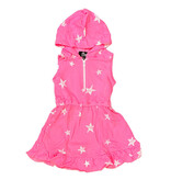 FBZ  Pink Stars Hooded Dress Toddler