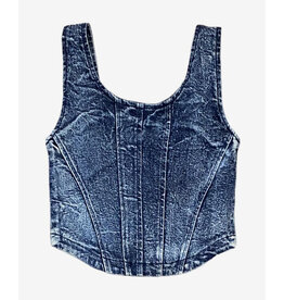 FBZ Denim Corset Top