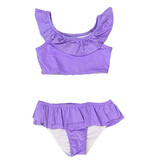 FBZ Purple Shimmer Ruffle Bikini
