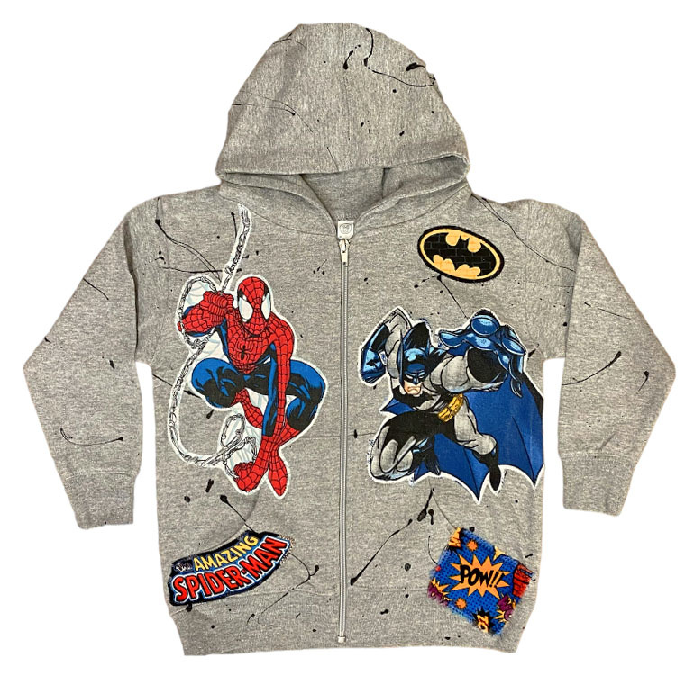 Superhero Splatter Hoodie