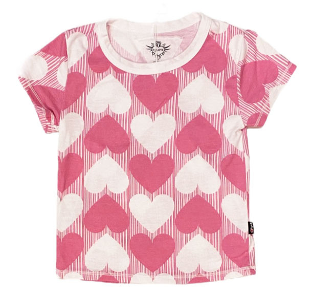 T2Love Heart Lines Dolman Sweatshirt