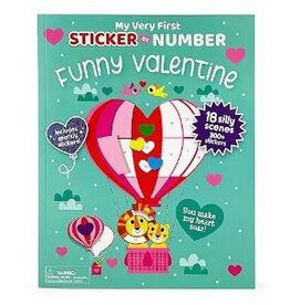 Valentine's Day Sticker by Number Book