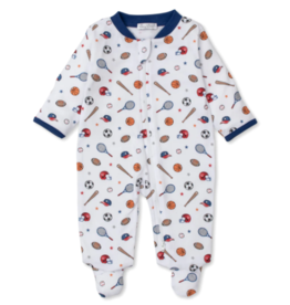 Kissy Kissy Sports Lineup Zip  Footie