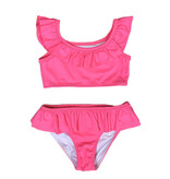 FBZ Neon Pink Ruffled Bikini