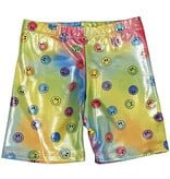 Social Butterfly Rainbow Sparkle Smiley Infant Bike Shorts