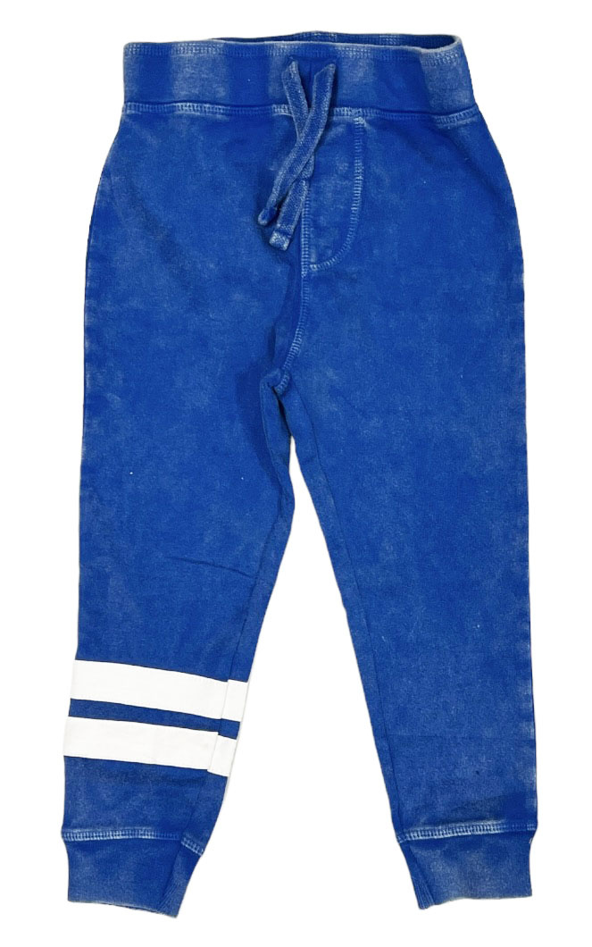 Mish Cobalt Enzyme Stripe Infant Jogger