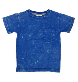 Mish Cobalt Enzyme Pocket Infant Tee