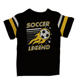 Chaser Vintage Black Soccer Legend S/S Top