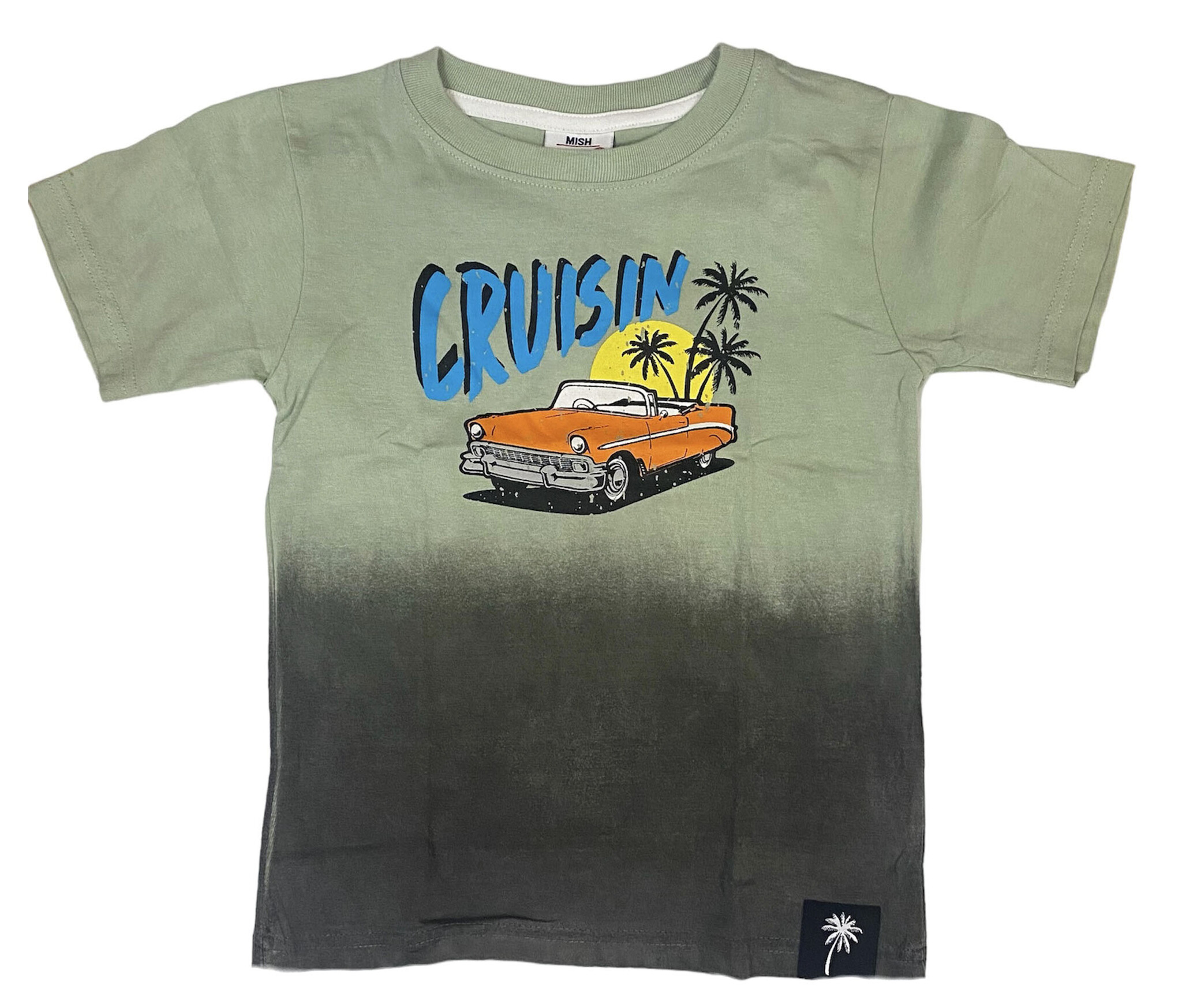 Mish Olive Gradient Cruisin SS  Tee