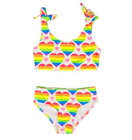 Coral & Reef Rainbow Love Knot 2 Pc Swimsuit