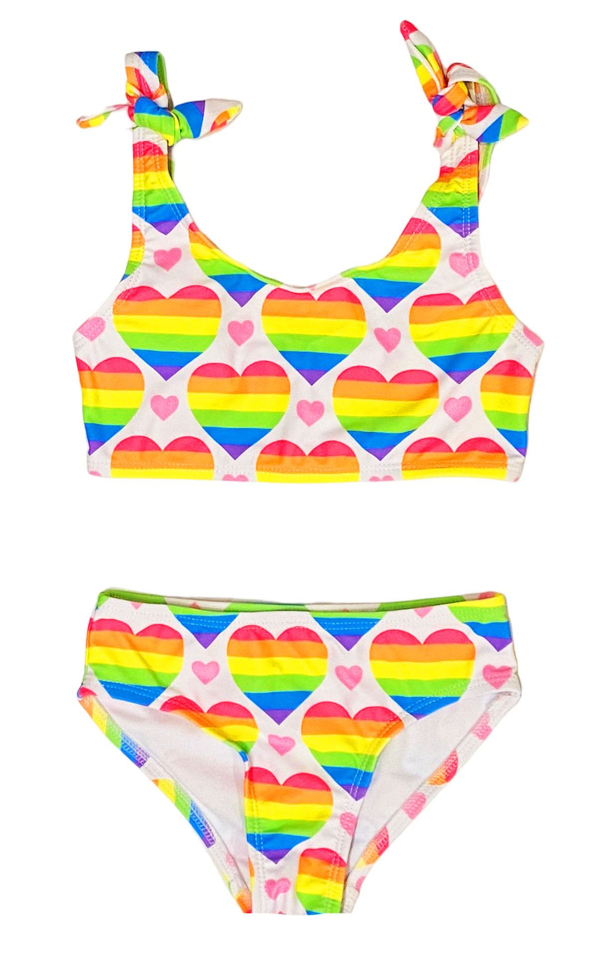 Coral & Reef Rainbow Love Knot 2 Pc Swimsuit