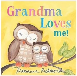 Grandma Loves Me Hardcover Book