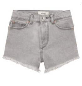 DL 1961 Lucy Grey High Rise Denim Cutoff Shorts