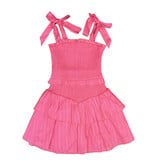 KatieJ NYC Neon Pink Emerson Dress