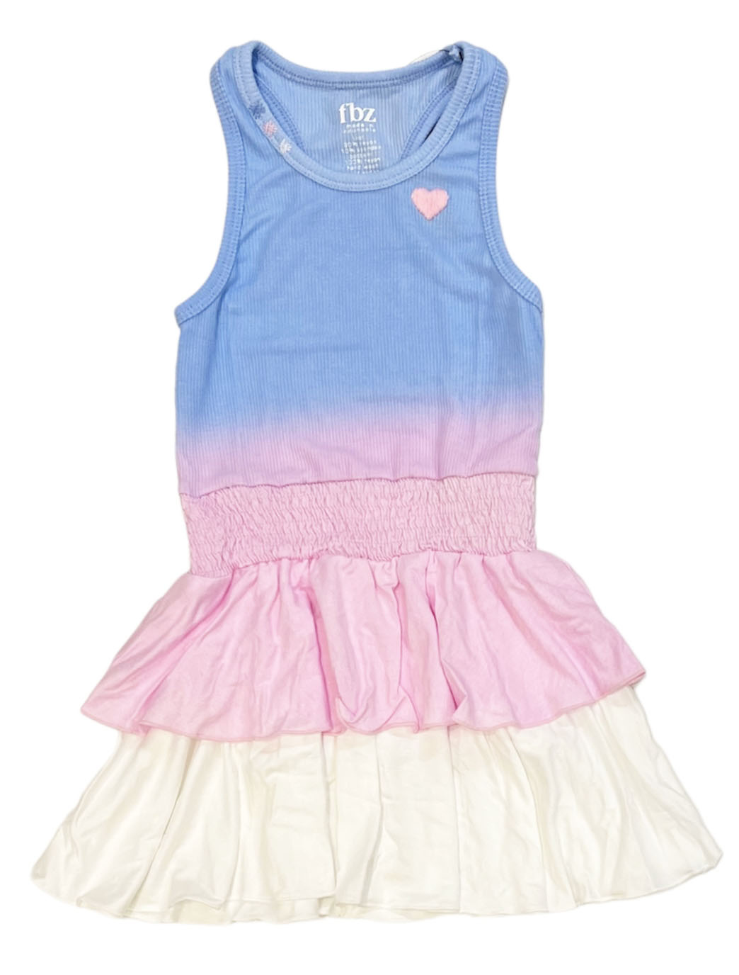 FBZ Blue/Pink Ombre Toddler dress
