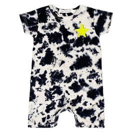 Little Mish Blk TD Graffiti Star Shortall