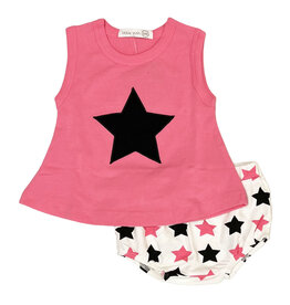 Little Mish Pink Star Swing Set