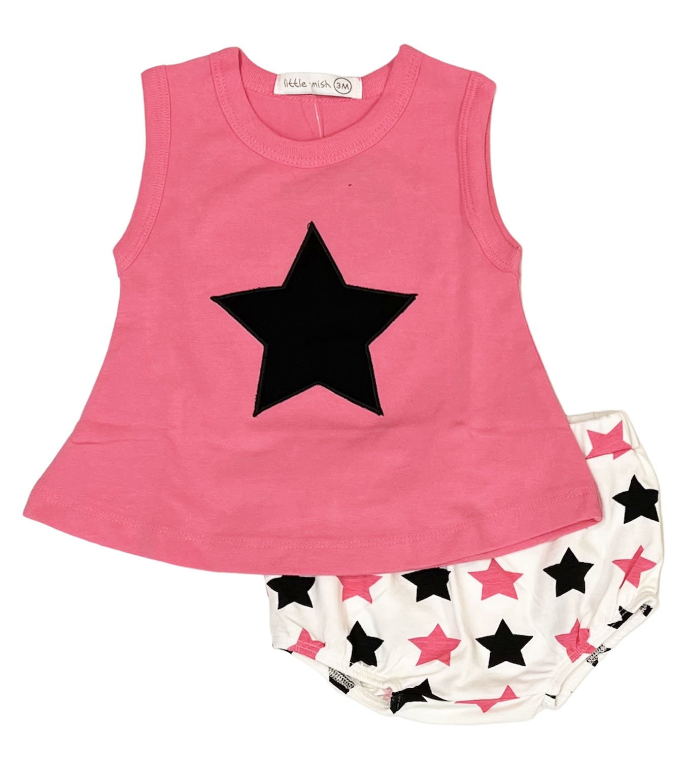 Little Mish Pink Star Swing Set