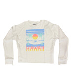 FBZ White Hawaii Sweatshirt